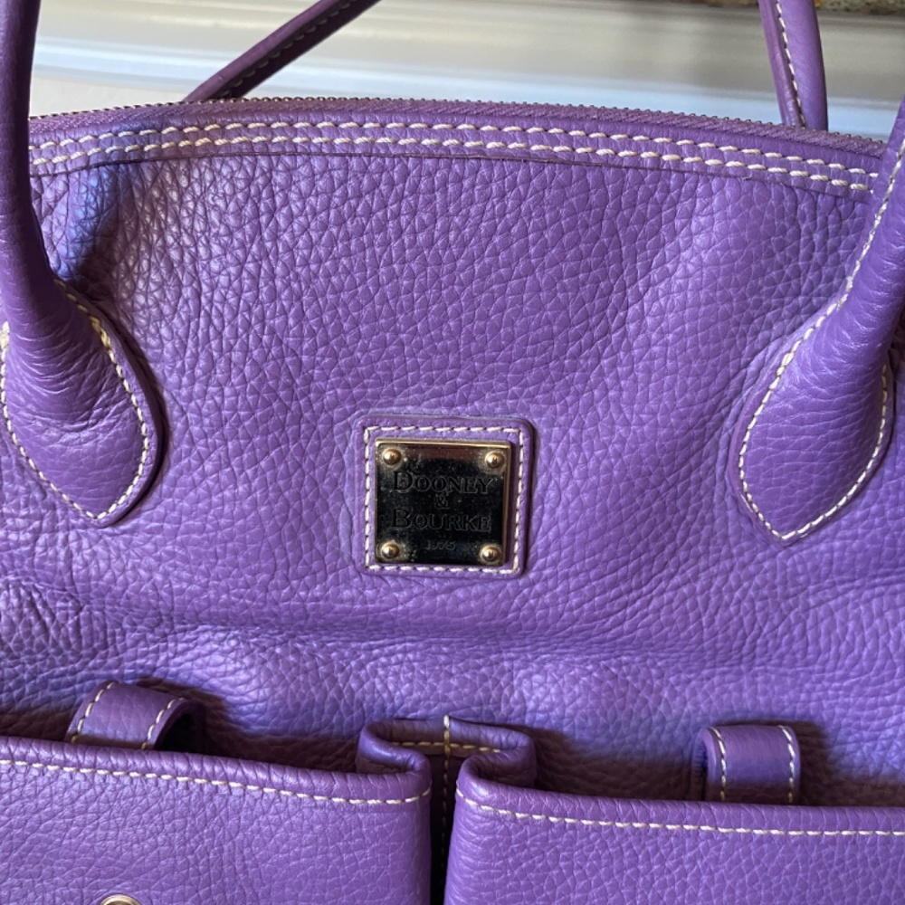 Dooney Bourke Lilac Bag - Picture 4 of 7